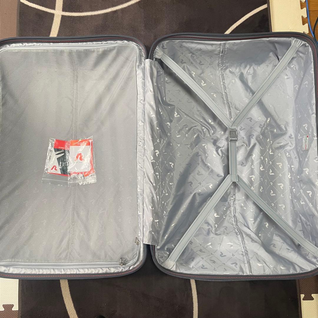 RONCATO ロンカート ネイビー スーツケースUNO ZIP 85L 大容量