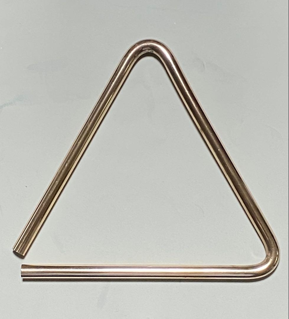 トライアングル リン青銅製 自作 10mm×18cm