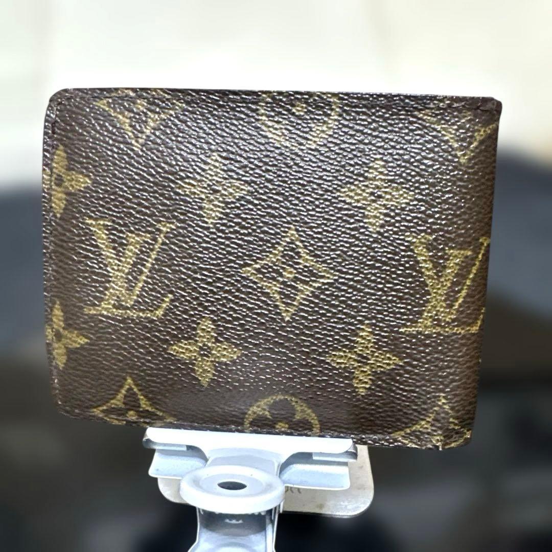 19☆優良品☆モノグラム♪免許&カード入れ☆2つ折り財布