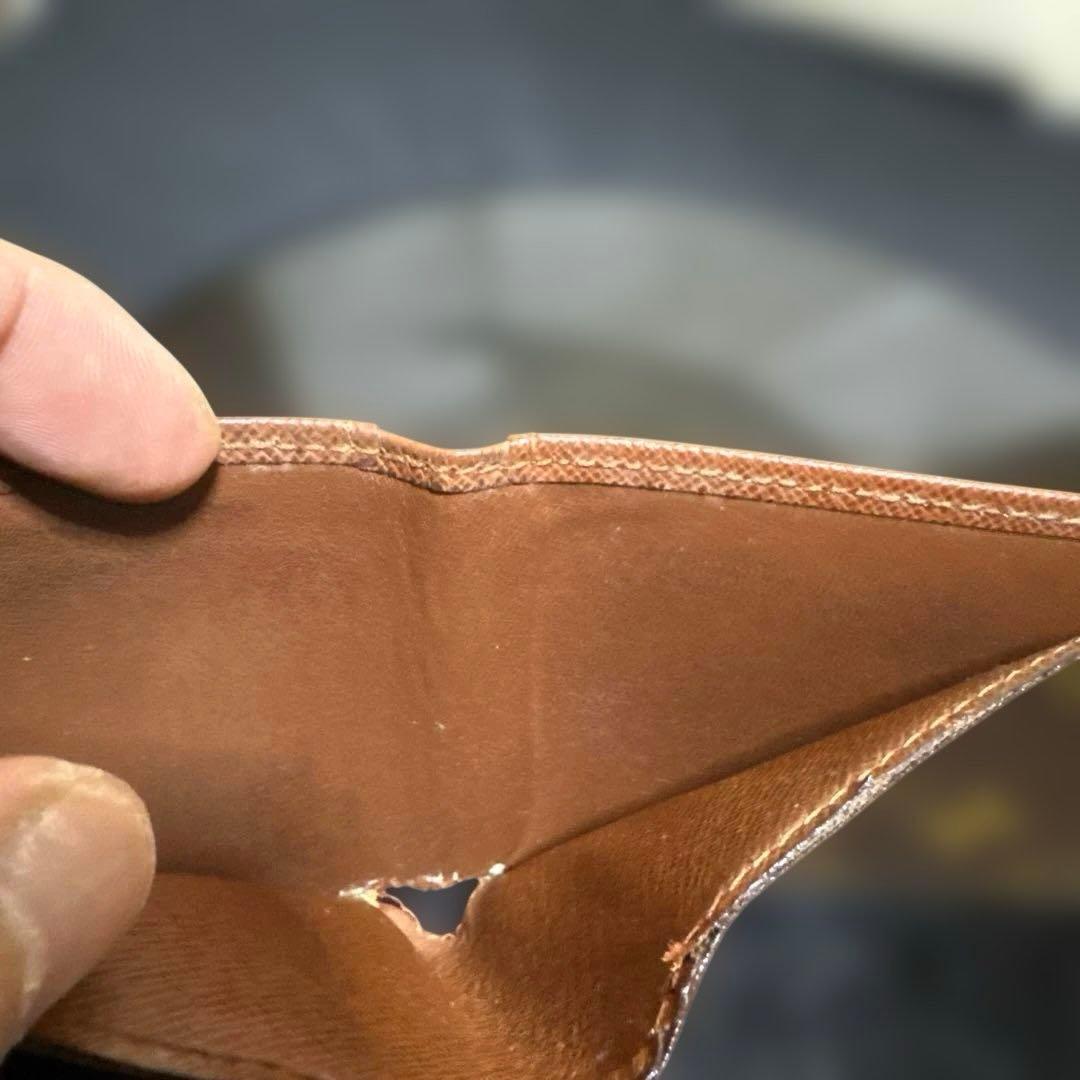 19☆優良品☆モノグラム♪免許&カード入れ☆2つ折り財布