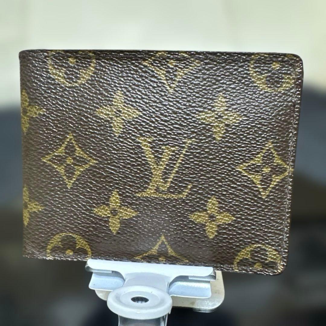 19☆優良品☆モノグラム♪免許&カード入れ☆2つ折り財布