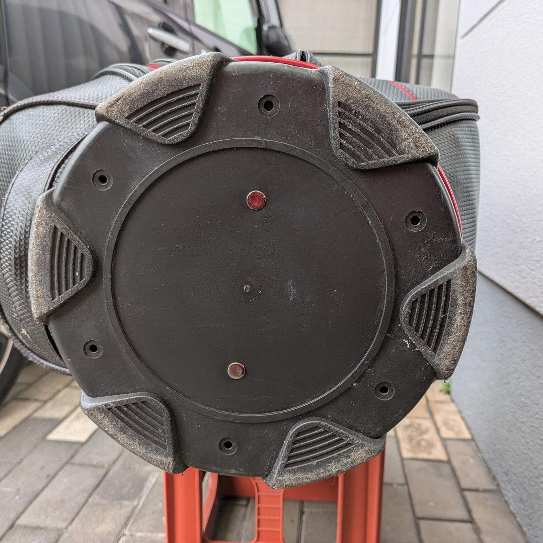 ルーニーボーイBRIDGESTONE GOLF キャディバッグ 黒赤