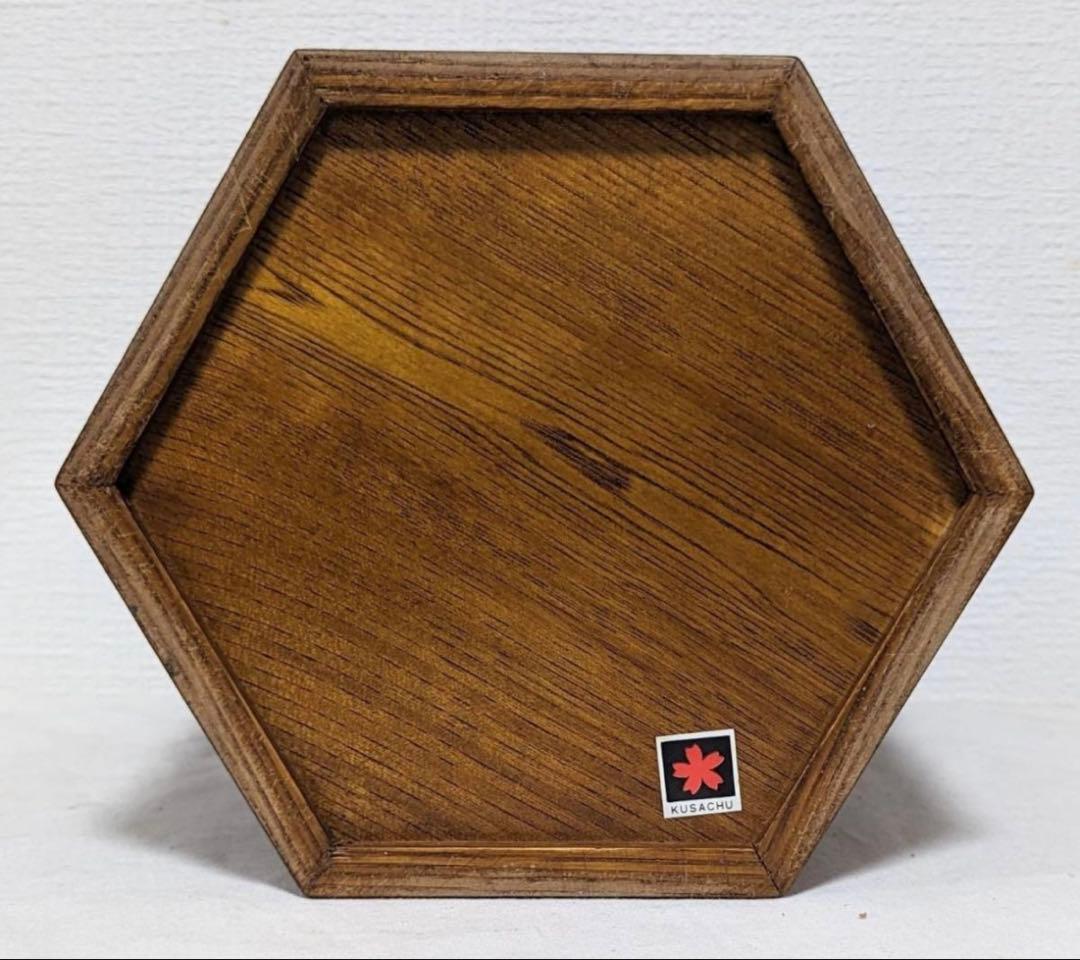 桜皮細工 樺細工 天然木 木製 ゴミ箱(チリ箱)18cm×18cm×21cm