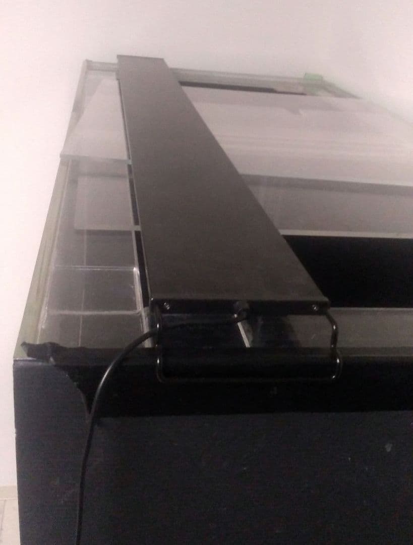 アクリル1200オーバーフロー水槽セット 4面ブラック