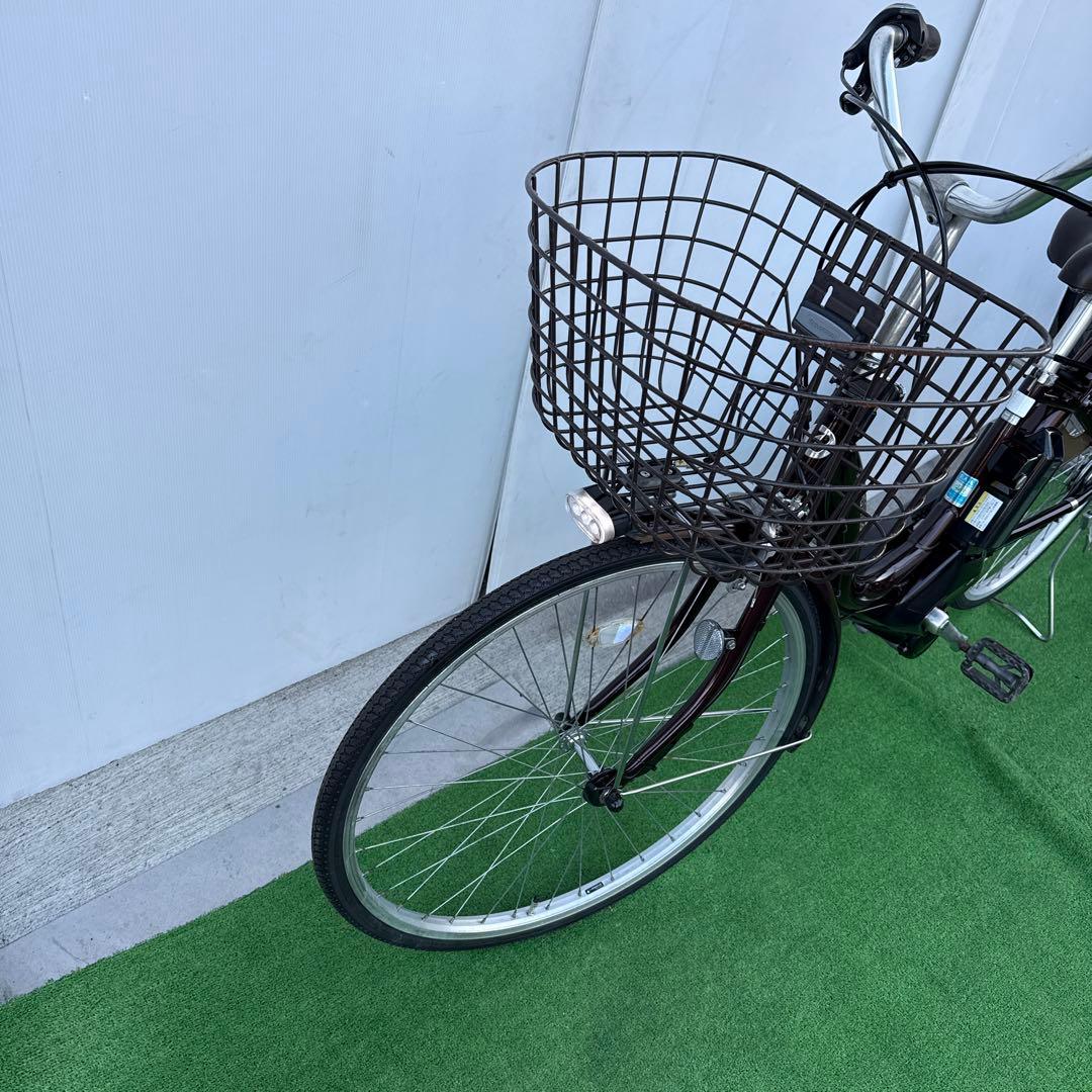 ブリヂストン 電動アシスト自転車26インチ 12.3Ah ブラウン