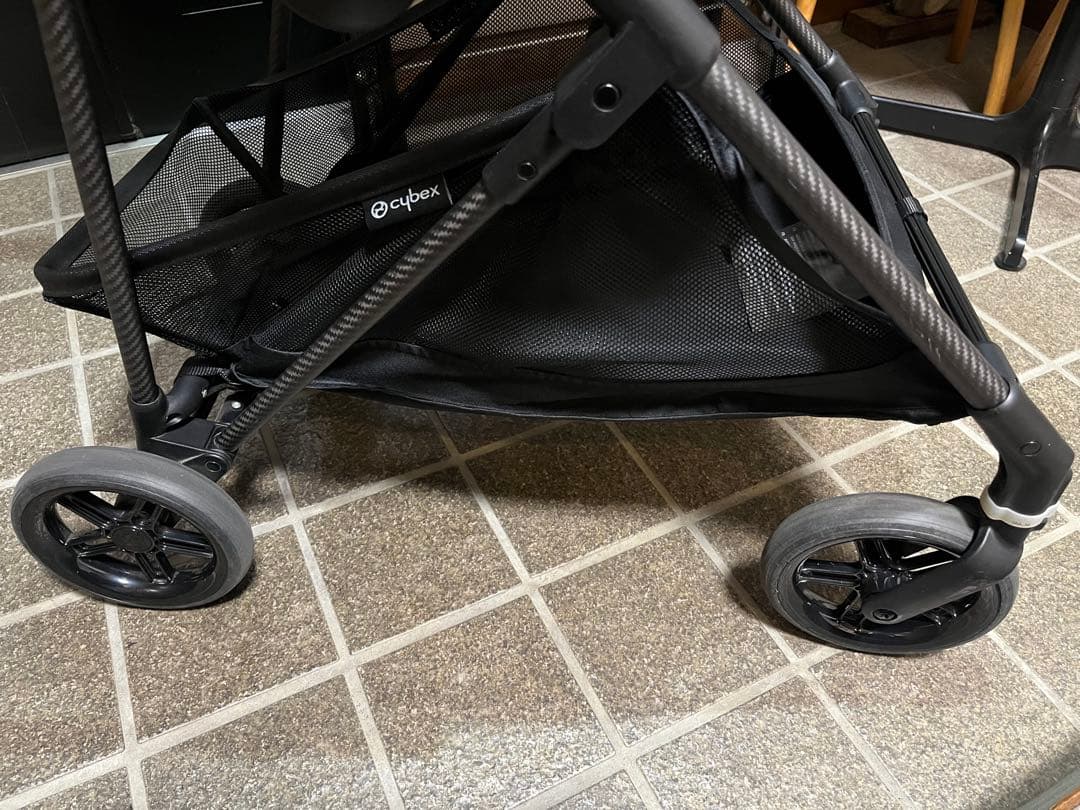 【美品】サイベックス メリオカーボン 純正レインカバー ドリンクホルダーセット