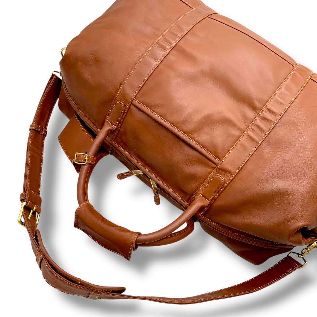 稀品・大人気✨COACH コーチ ボストンバッグ 2way ブラウン 大容量