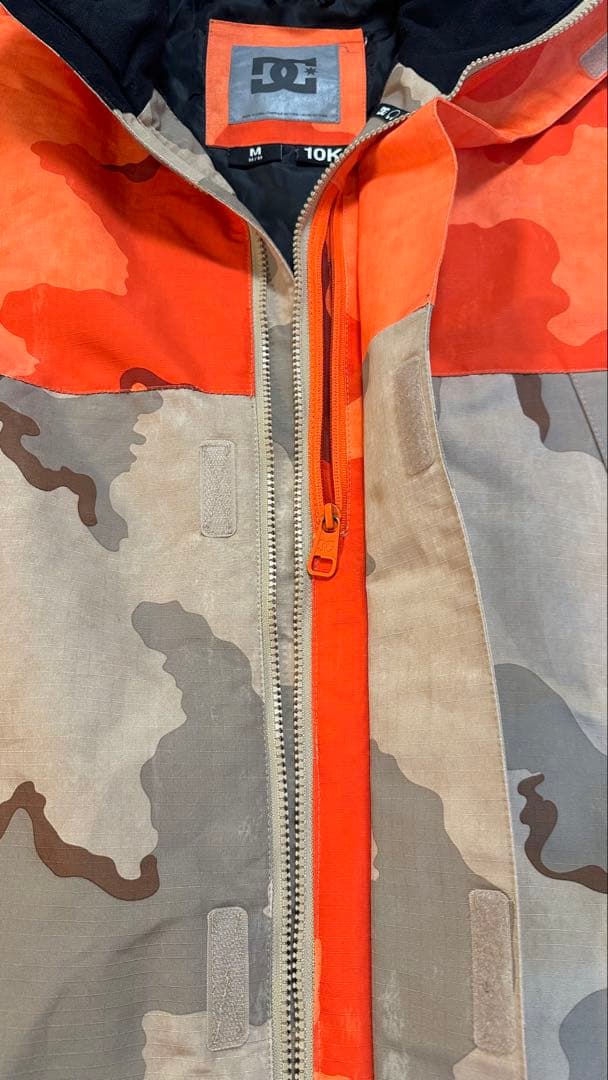 DC カモフラージュ オレンジ パンツS