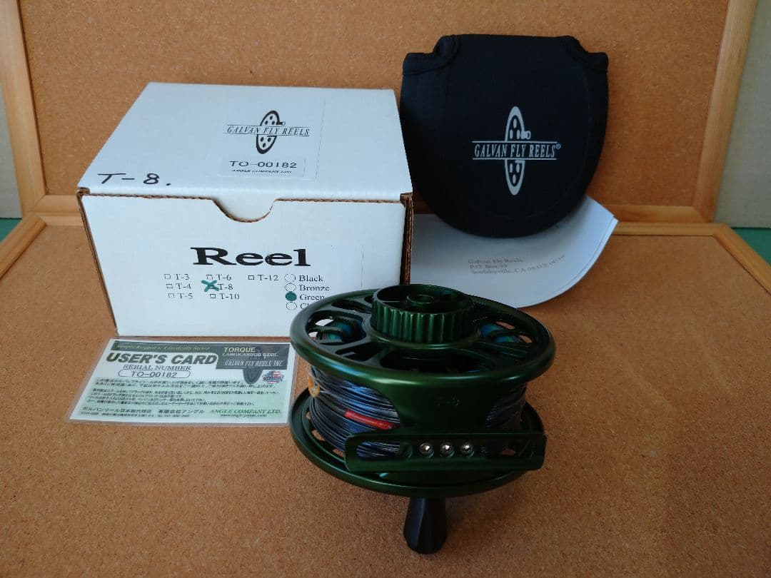 ガルバン フライリール トルクシリーズ グリーン T－８ ユニフォームシンク付き