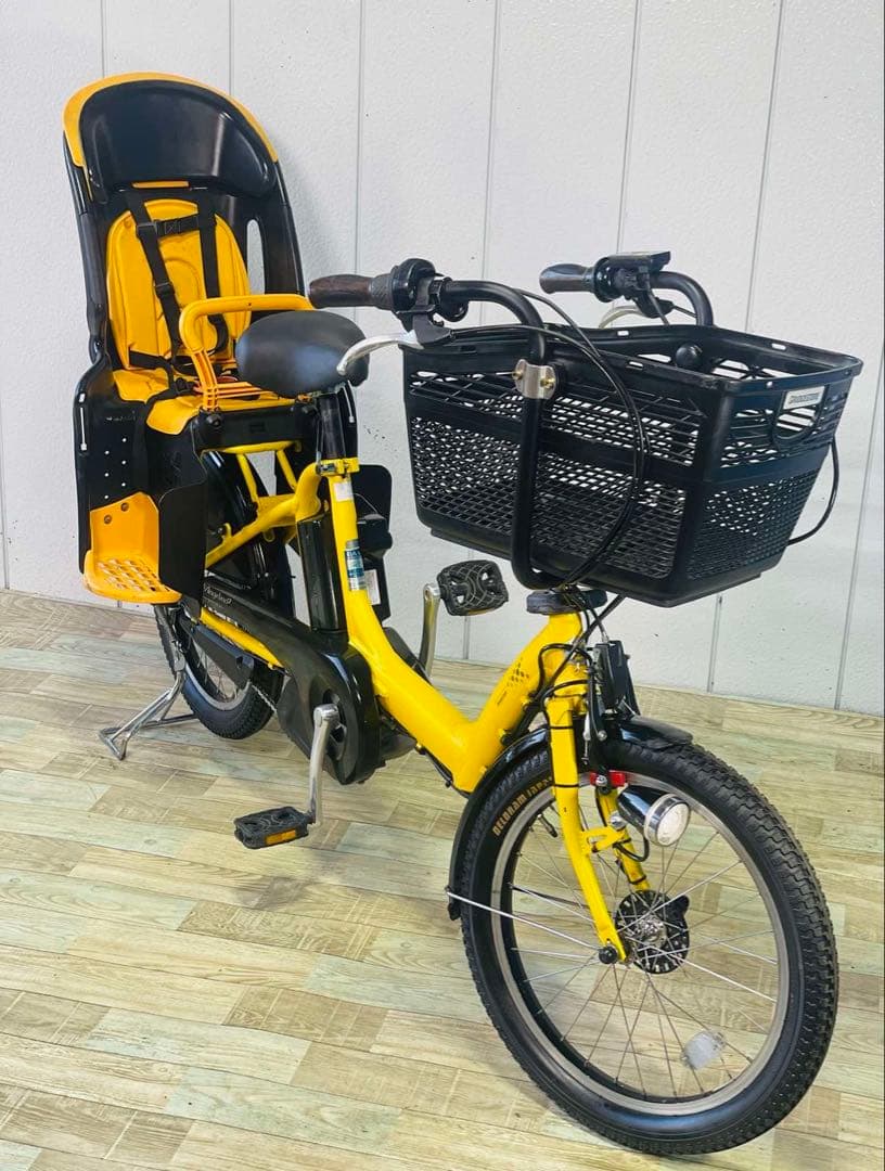 ★2997ブリヂストン8.7アンペア 20インチ子供乗せ電動アシスト自転車