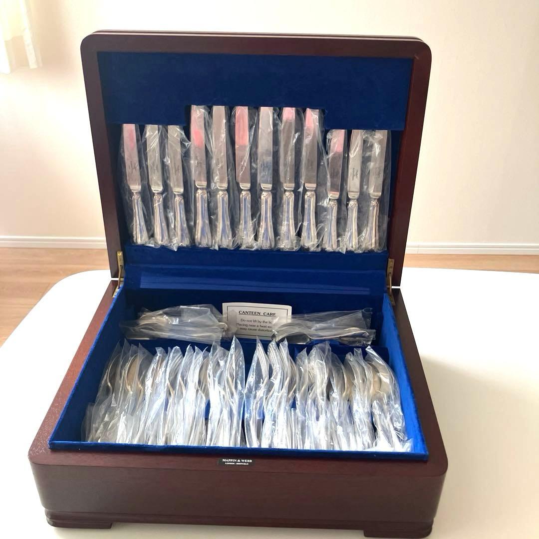 mappin&webb マッピン&ウェッブ　カトラリーフルセット　英国御用達