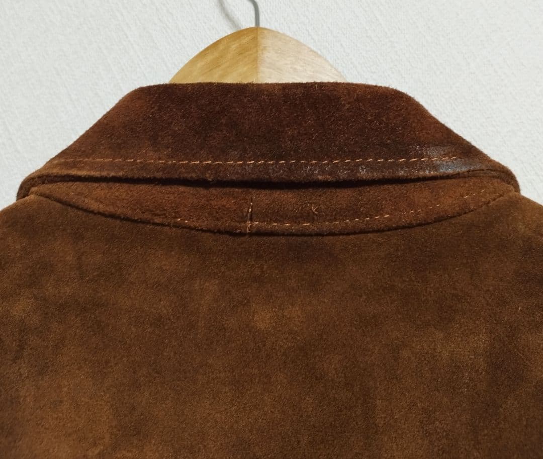 木村拓哉着用　ゴールデングース スエード レザージャケット