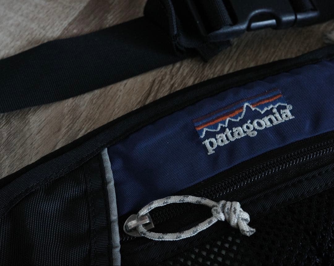 バッグ 90s patagonia west bag hipbolt navy