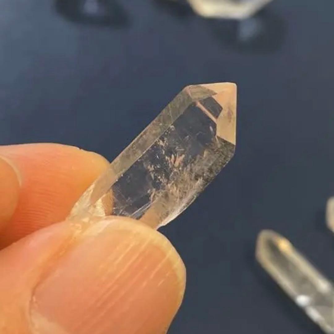 【国産鉱物】乙女鉱山産　水晶18本セット