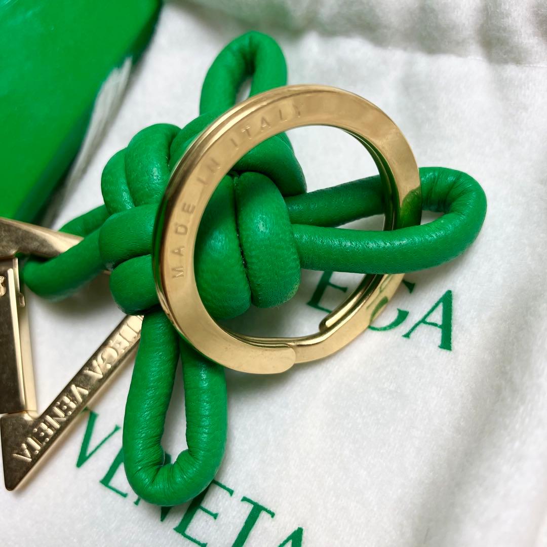 【未使用級】ボッテガヴェネタ＊キーリング パラキート ゴールド