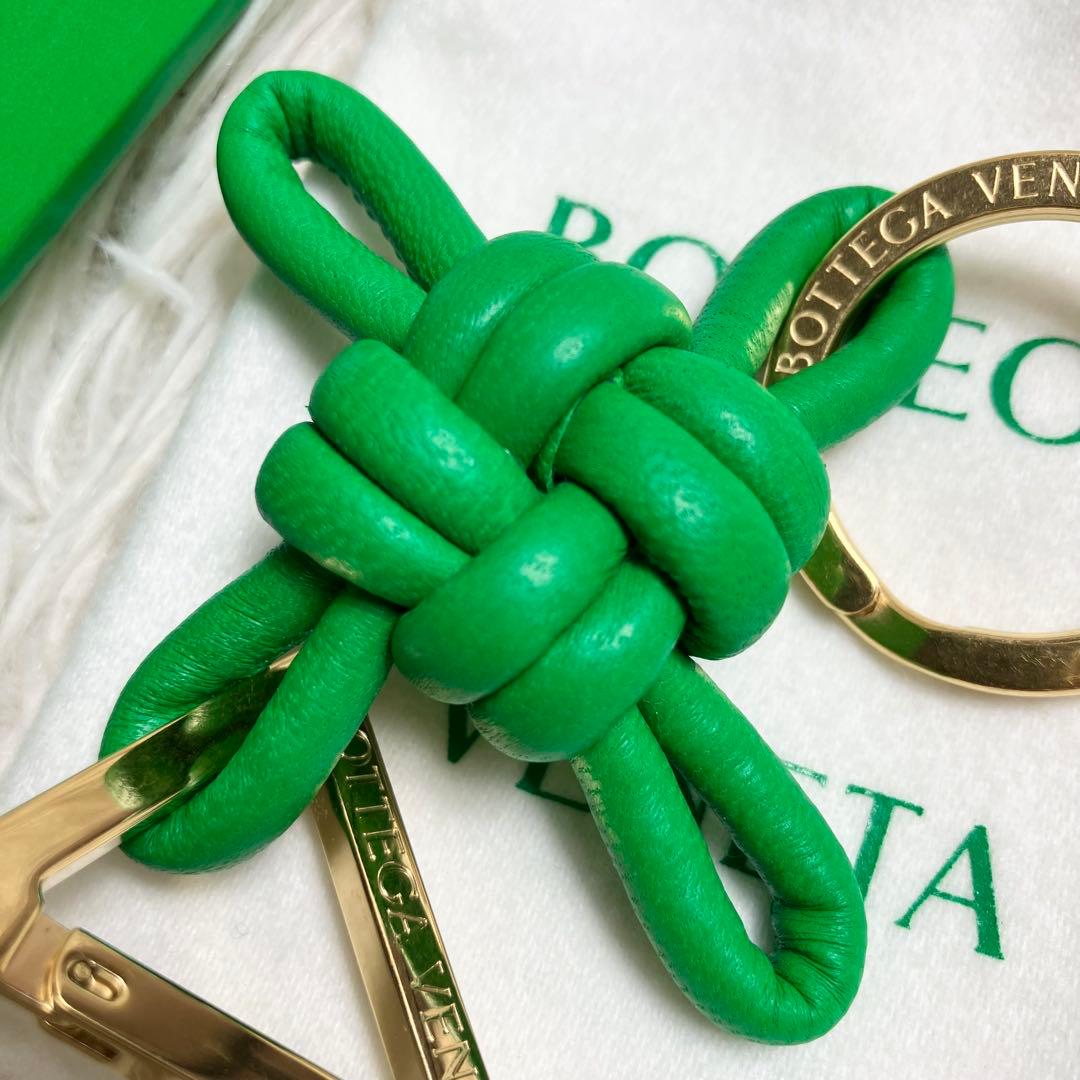 【未使用級】ボッテガヴェネタ＊キーリング パラキート ゴールド