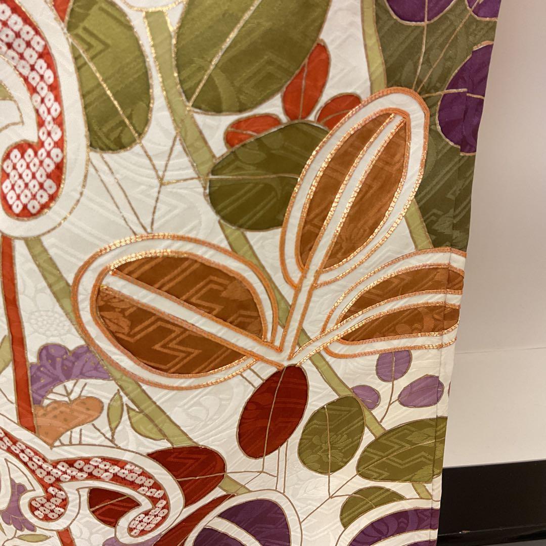 美品大胆な古典柄が素敵なママ振り袖フルセットトールサイズ☆振り袖別売りOK