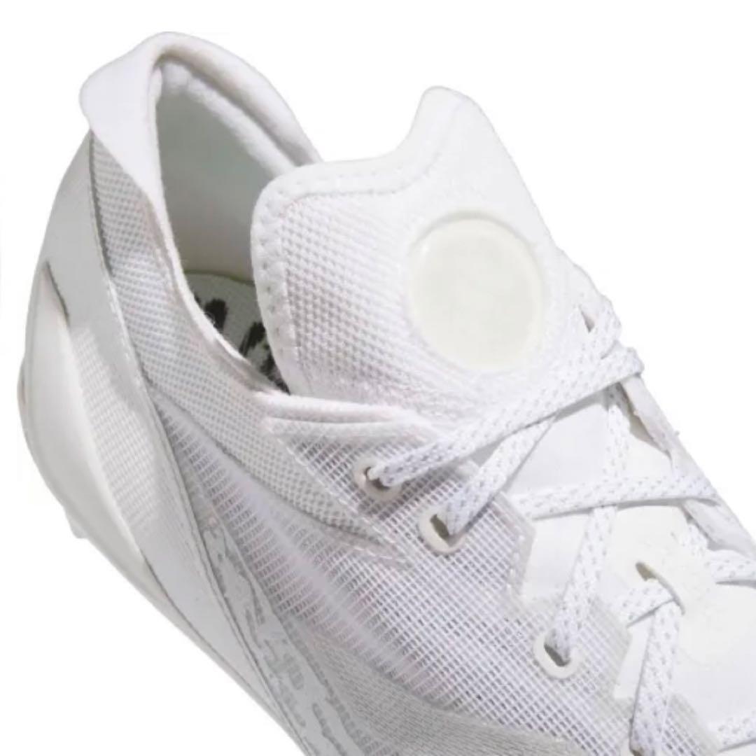 アディダス 30 アディゼロ エレクトリック アメフト スパイク シューズ 白