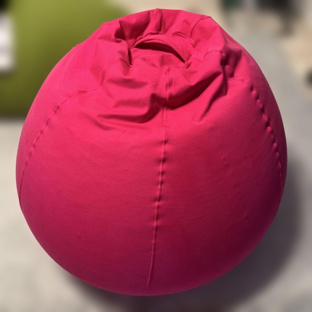 Yogibo ヨギボー ビーズクッション 丸型 ピンク