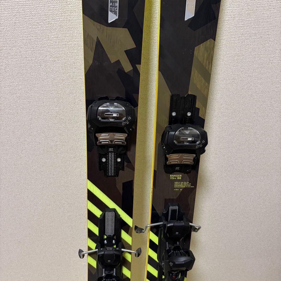 Fischer Ranger 115 FR スキー 板 エキスパートモデル