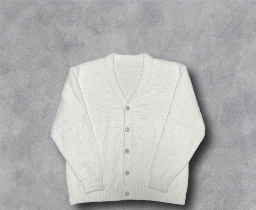 Radiant RADIANT Mohair cardigan カーディガン　白