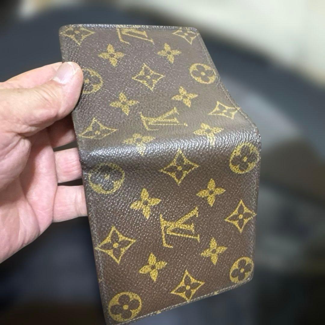 ⑥☆美品☆モノグラム♪マルコ☆2つ折り財布★ポケットあり