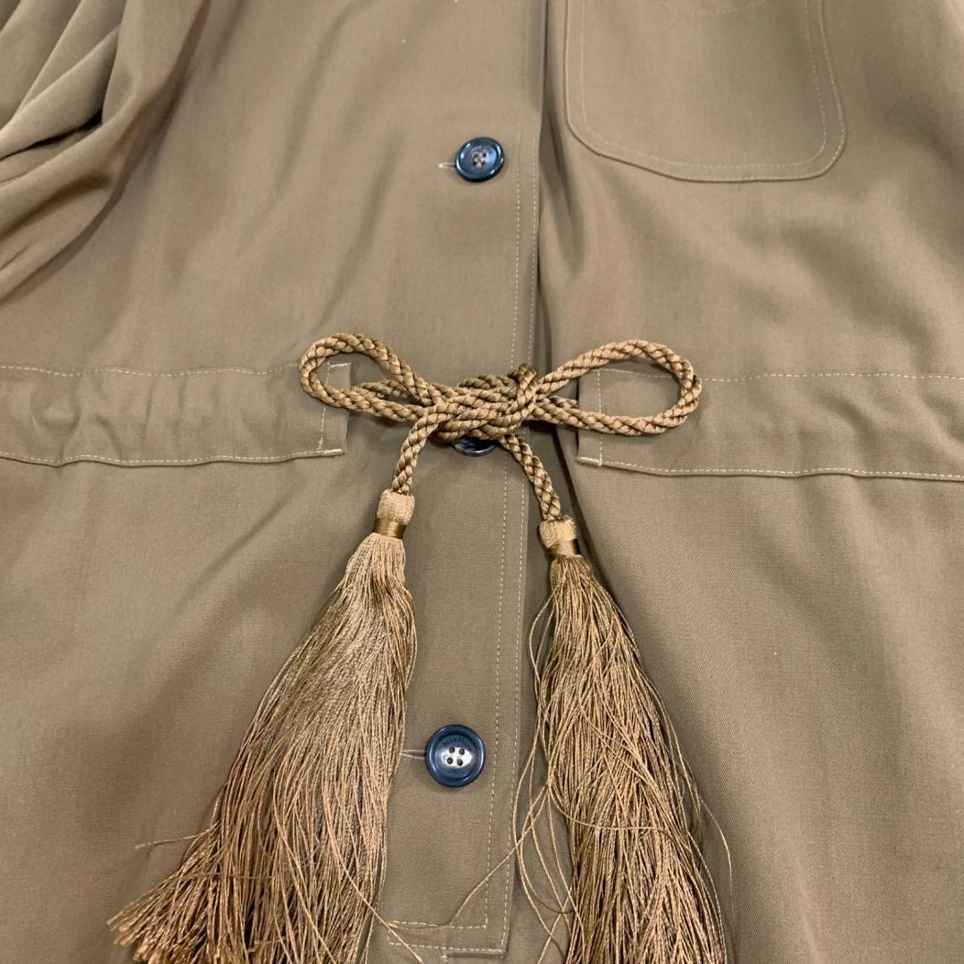 17529✨24年 マックスマーラ ジャンプスーツ ウール 36 S ブラウン