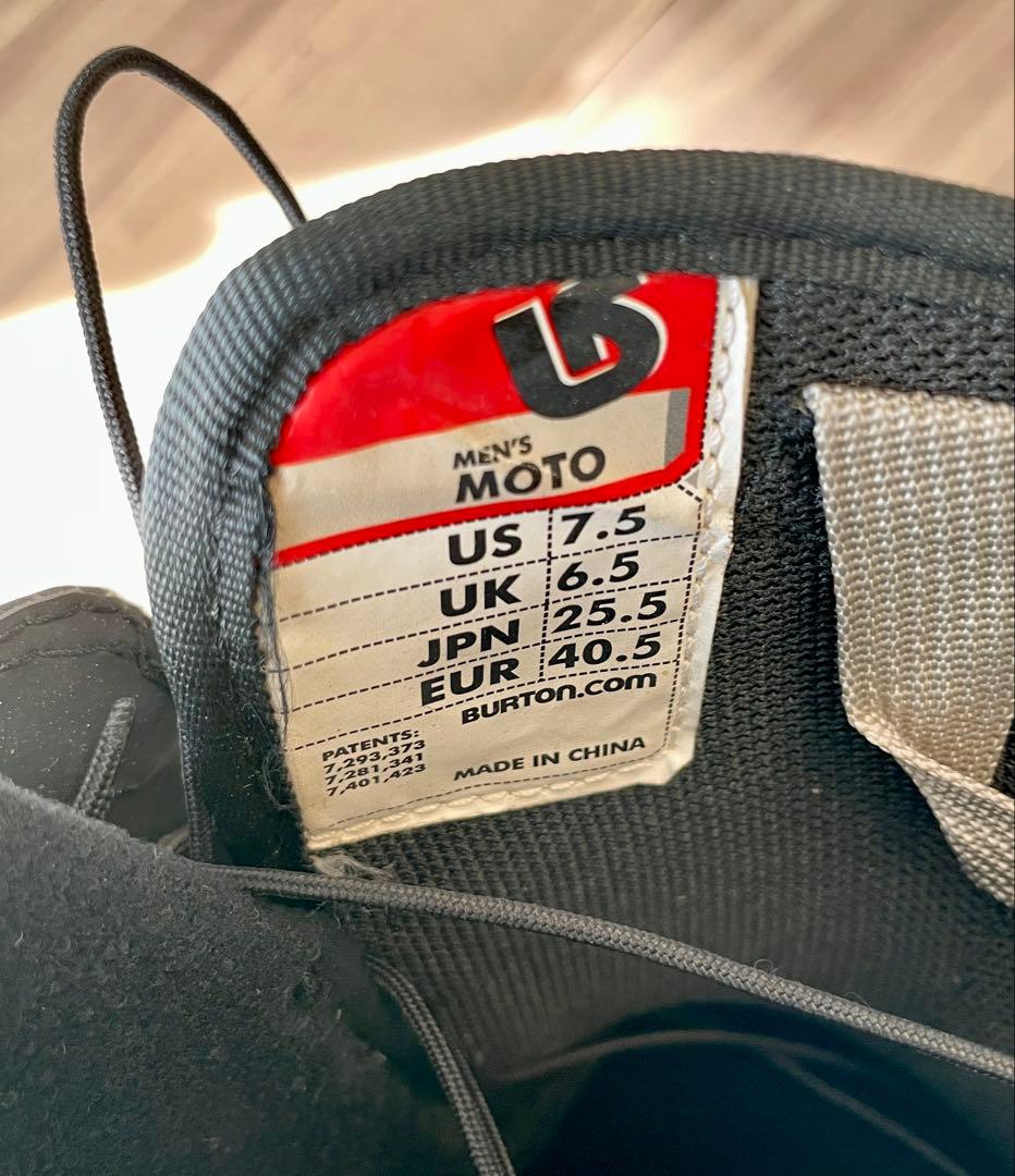 【最安値】BURTON MOTO スノーボード ブーツ 25.5cm