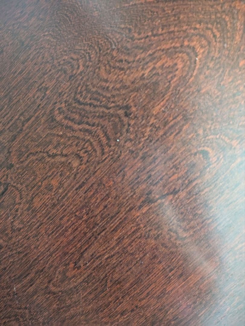 昭和レトロな木製ちゃぶ台