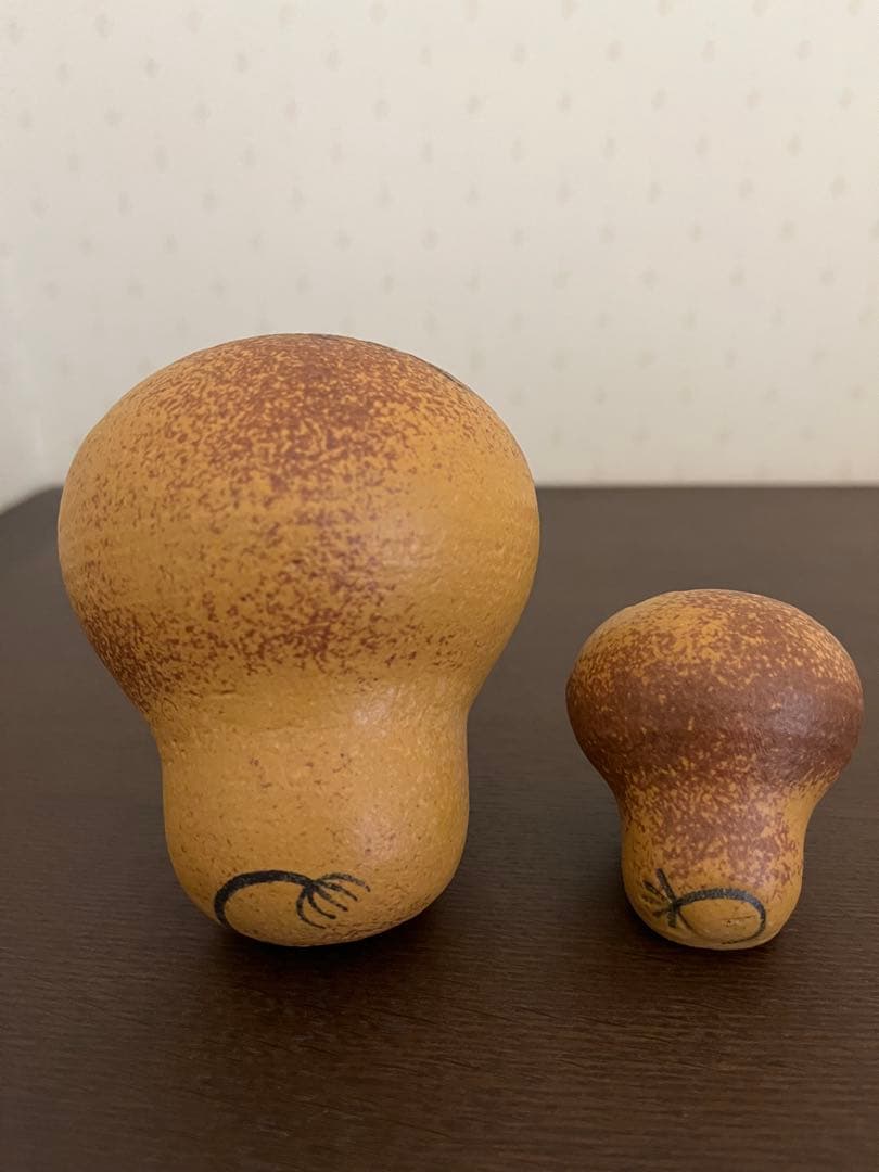 リサラーソン　陶器製ライオン　セミミディアム　ミニ　2点セット