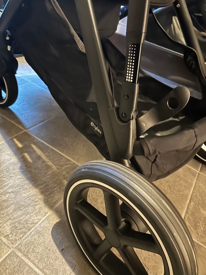 レインカバー二個おまけ付き　サイベックス　ガゼル　二人乗り