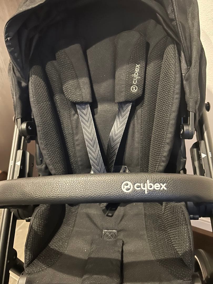 レインカバー二個おまけ付き　サイベックス　ガゼル　二人乗り