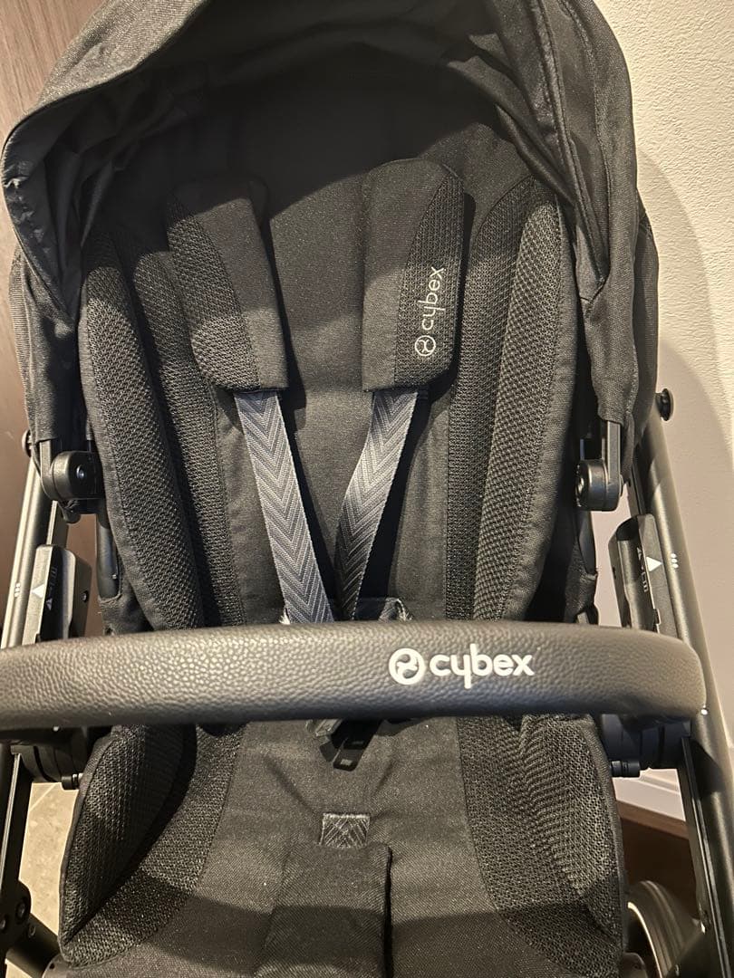 レインカバー二個おまけ付き　サイベックス　ガゼル　二人乗り