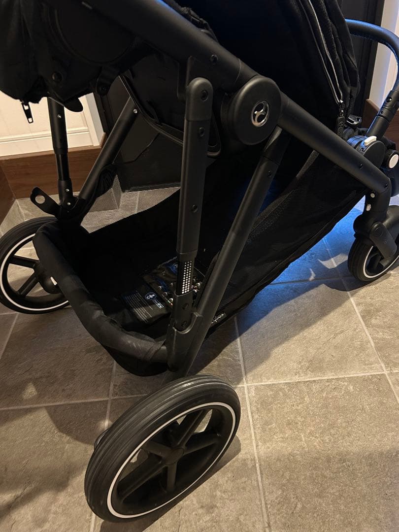 レインカバー二個おまけ付き　サイベックス　ガゼル　二人乗り