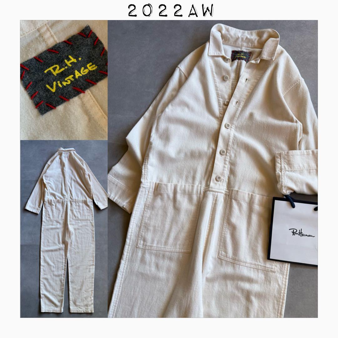 【美品✨】RonHerman ジャンプスーツ　シャツサロペット　オーバーオール