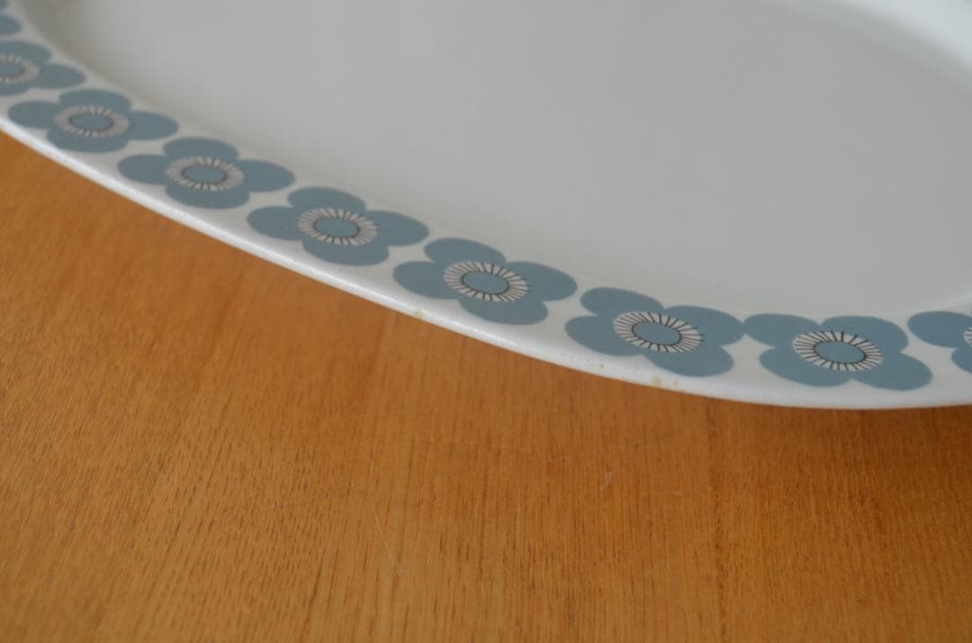 希少●ARABIA/アラビア●Veera/ヴェーラ●オーバルプレート30cm大皿