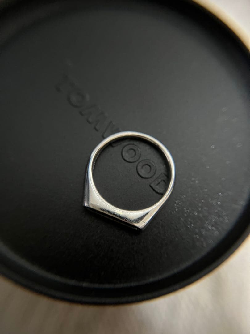 TOMWOOD トムウッド 58 オニキス マリオ リング Mario Onyx