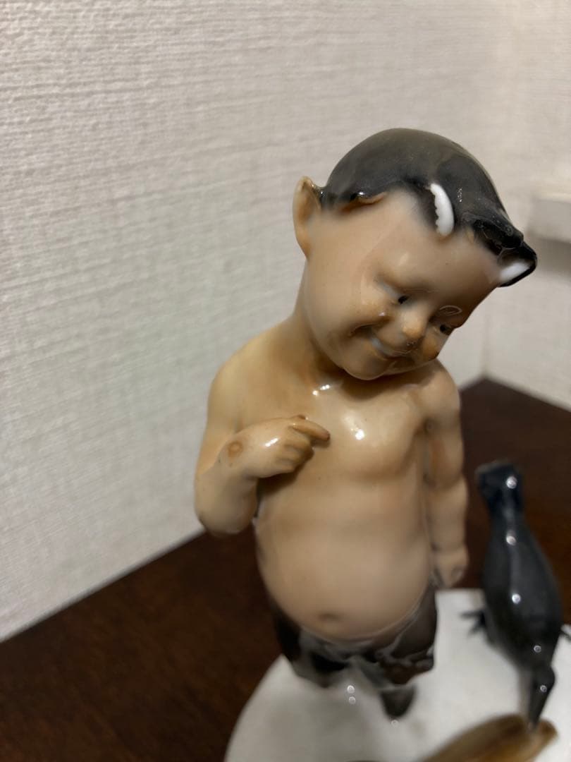 ビンテージ 40s デビル　悪魔　サティロス　牧神　妖精　置物　レトロ　内藤ルネ