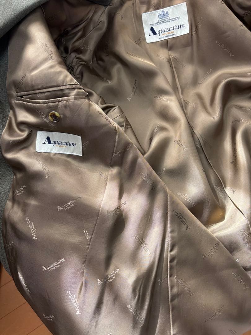 Aquascutum アクアスキュータム コート　モスグリーン