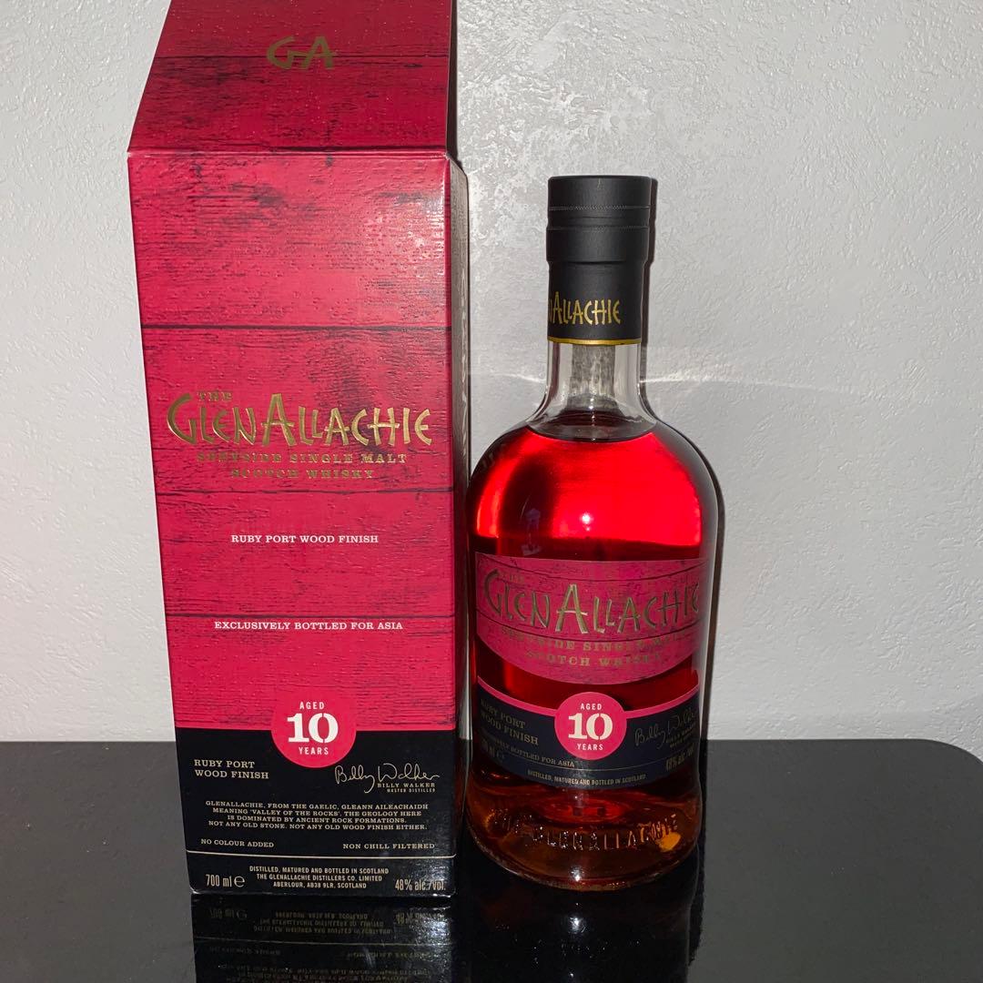 グレンアラヒー10年　ルビーポートウッドフィニッシュ　48％　700ml