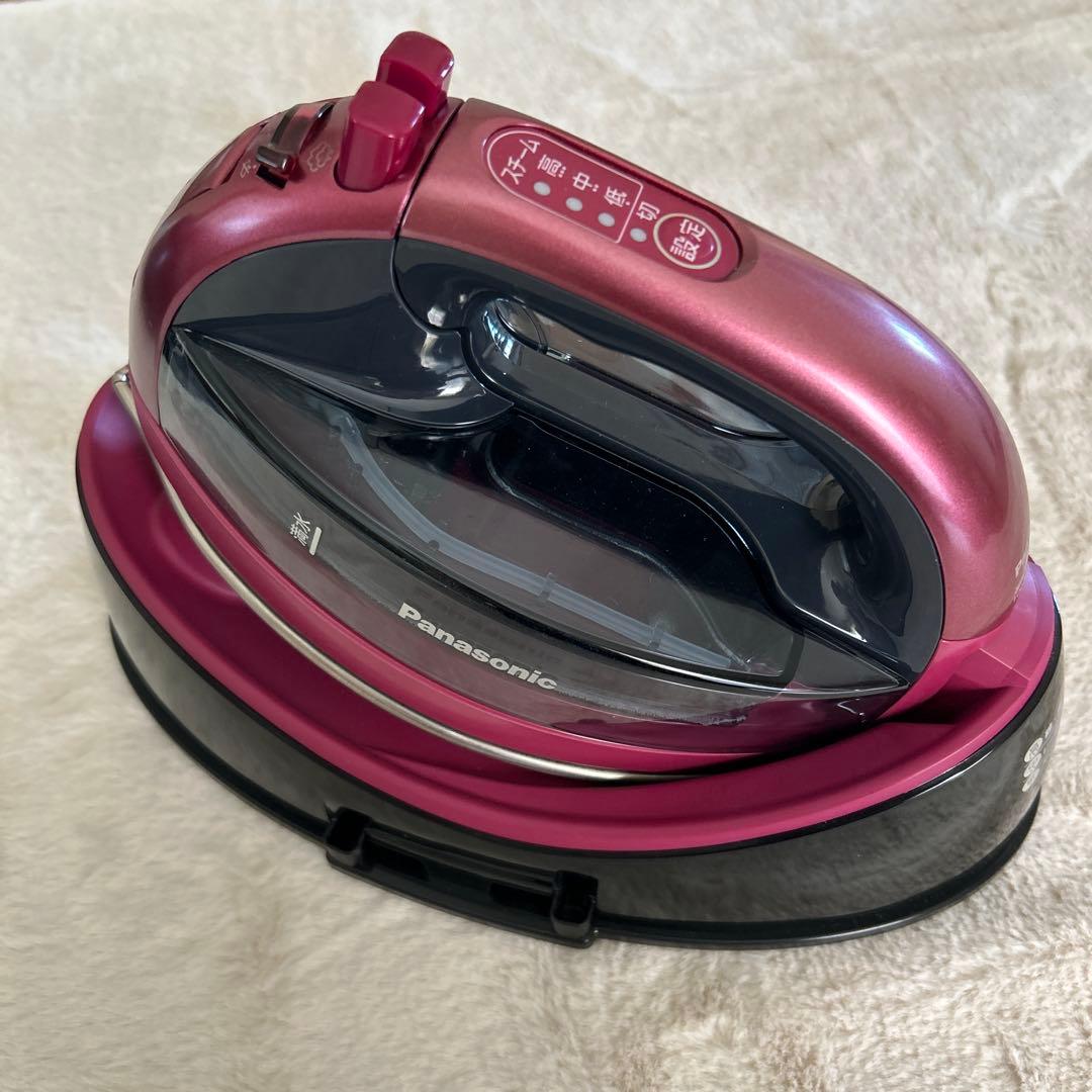 Panasonic アイロン コンパクト ピンク