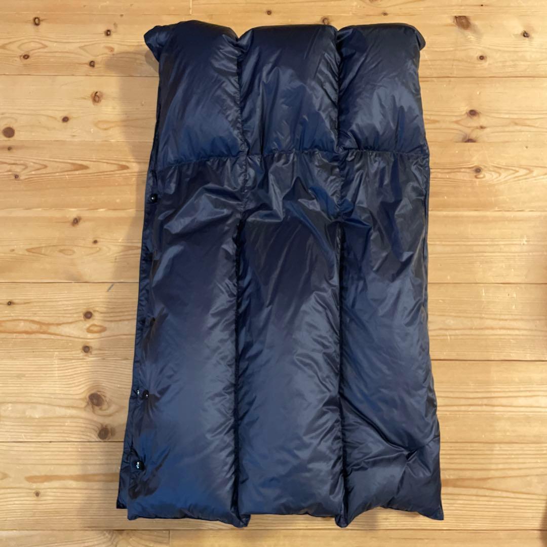 PHD ダウンケープ ネイビー