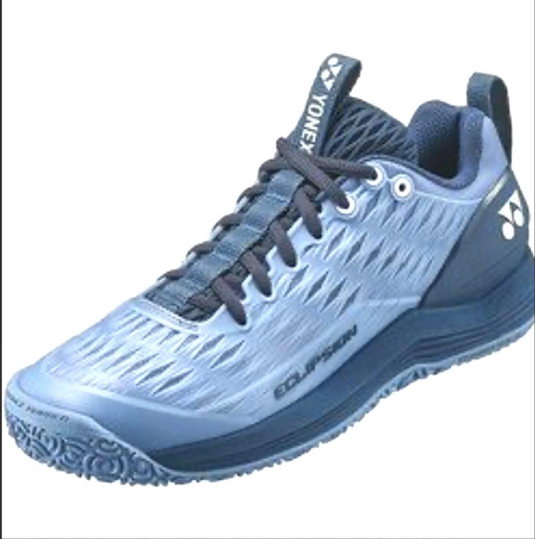 【ヨネックス】新品　エクリプション3テニスシューズ グレー/ネイビー　26cm