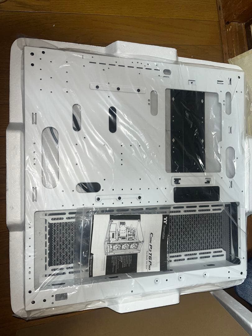 PCケース(自作PC用) Thermaltake Core P3 TG Pro white