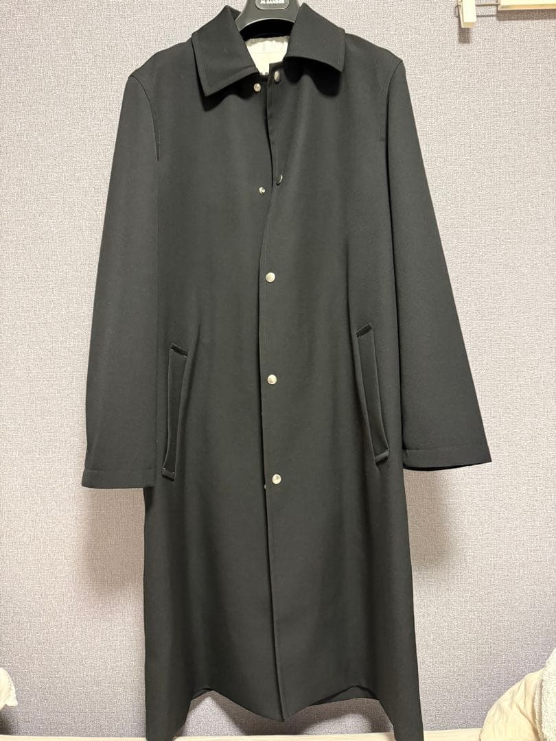 jilsander コート ジルサンダー ステンカラー ギャバジンウール