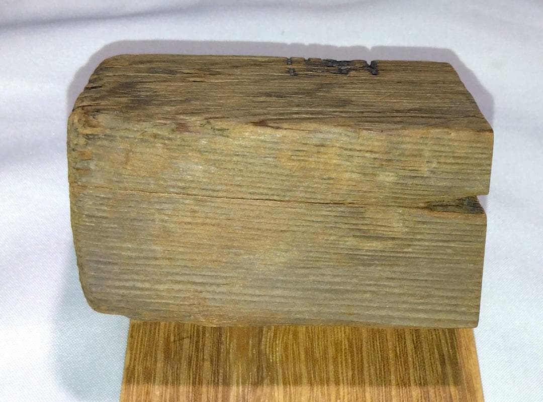 茶道具　法隆寺古材香合　法隆寺修復古材香合　骨董　美品！！