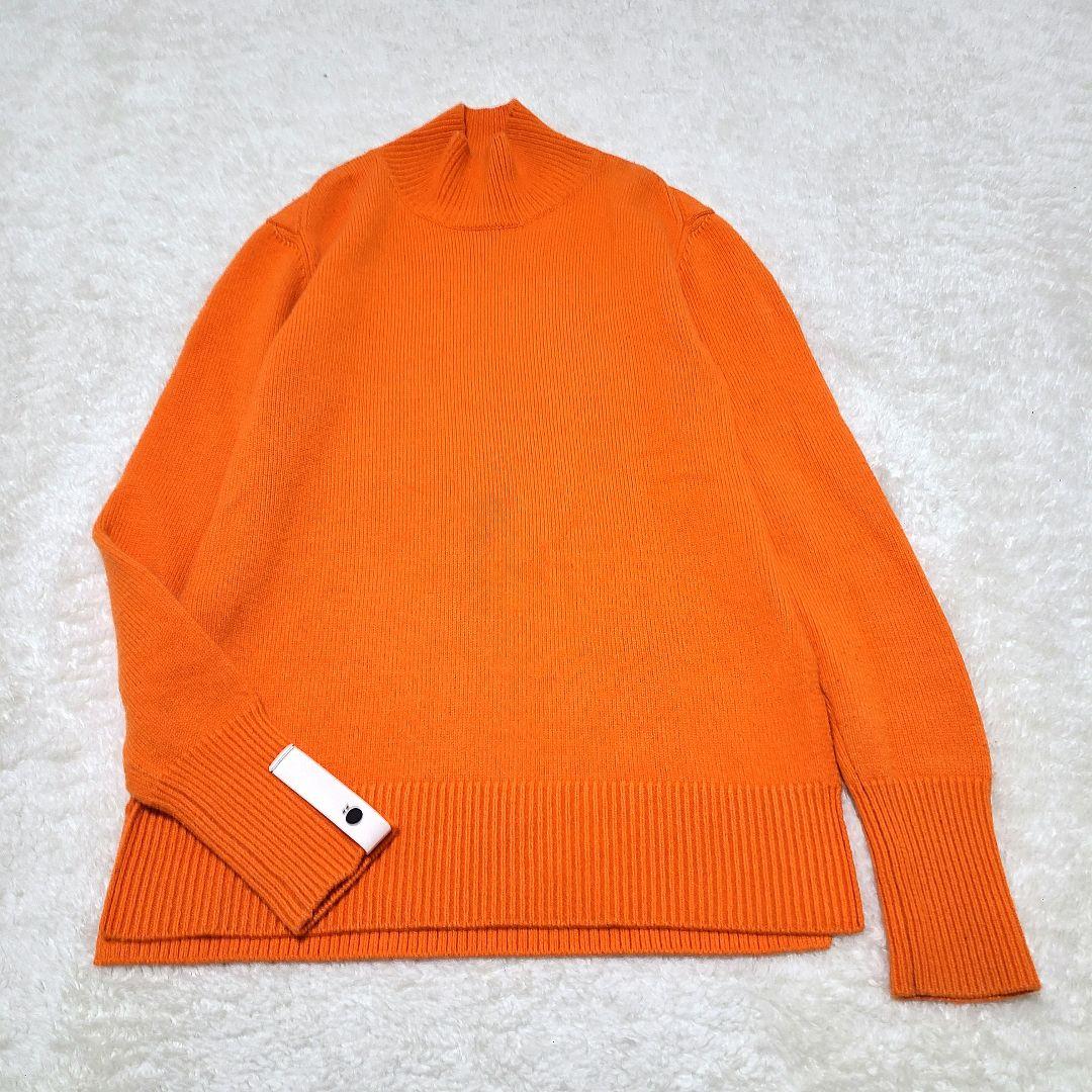 【人気】　2023年　エンフォルド　ハイネックニットプルオーバー 　ミドルゲージ