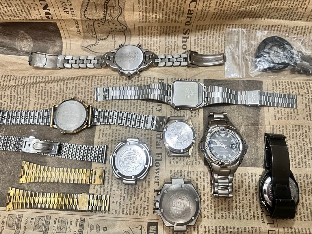 チ*マ様 SEIKO CITIZEN G-SHOCK ジャンクセット　訳有り　パ