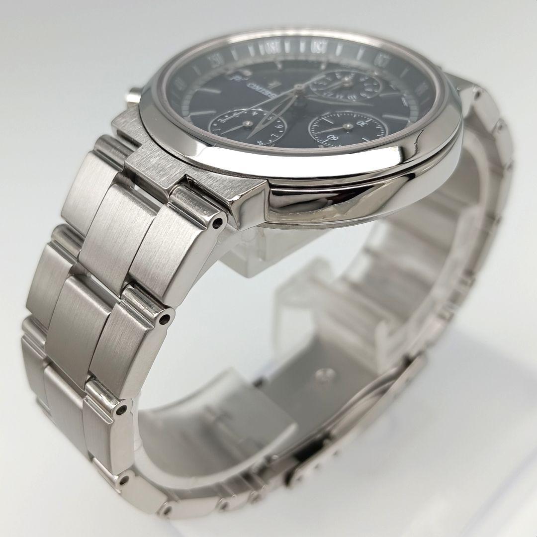 【極美品 クロノグラフ】セイコー　ルキア　レディース腕時計　aB9K-1