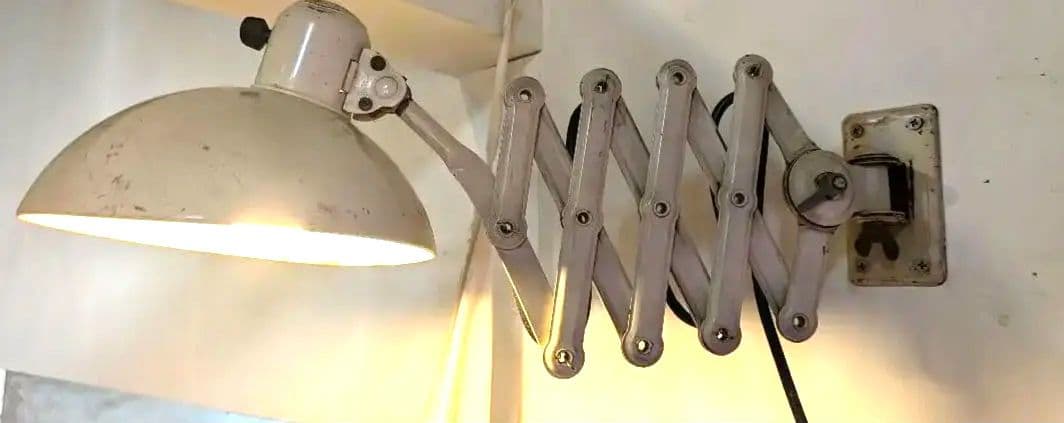 KAISER IDELL シザーランプ アンティークインダストリアル　ランプ